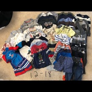 Boys 12-18 month size LOT